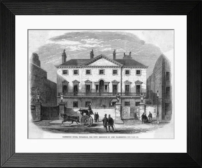 Framed Print : Cambridge House Framed Print : Cambridge House