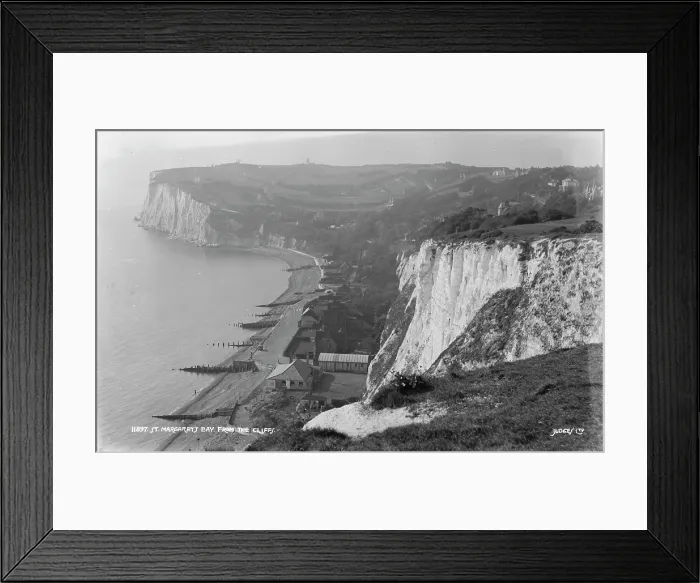 Framed Print : St. Margaret's Bay from the Cliffs Framed Print : St. Margaret's Bay from the Cliffs