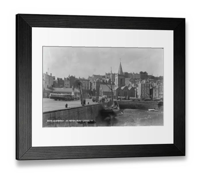 Framed Print : St. Peter Port, Guernsey Framed Print : St. Peter Port, Guernsey