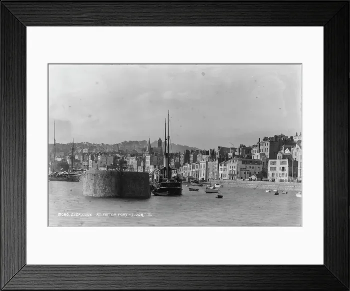 Framed Print : St. Peter Port, Guernsey Framed Print : St. Peter Port, Guernsey