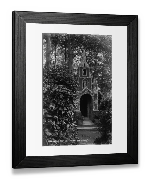 Framed Print : Unique Stone Structure in Guernsey Framed Print : Unique Stone Structure in Guernsey