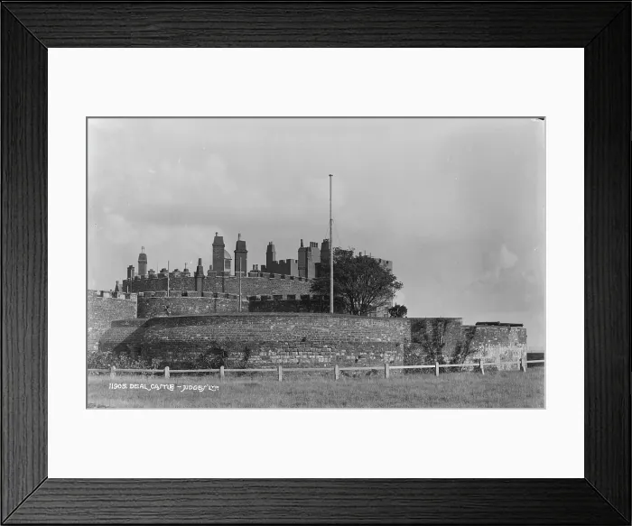 Framed Print : Deal Castle Framed Print : Deal Castle