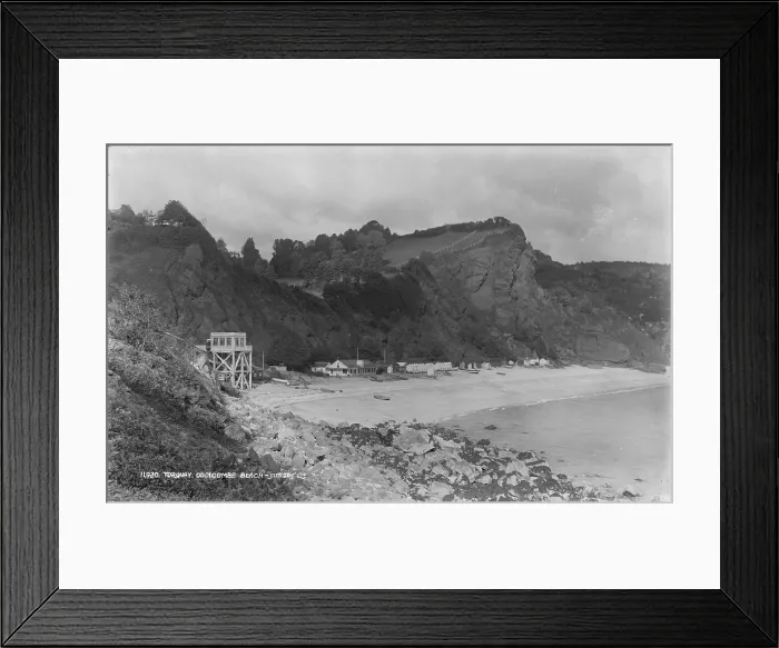 Framed Print : Oddicombe Beach, Torquay Framed Print : Oddicombe Beach, Torquay