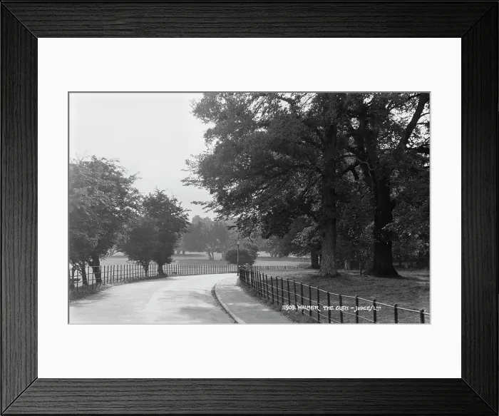 Framed Print : A Serene Pathway in Walmer Framed Print : A Serene Pathway in Walmer