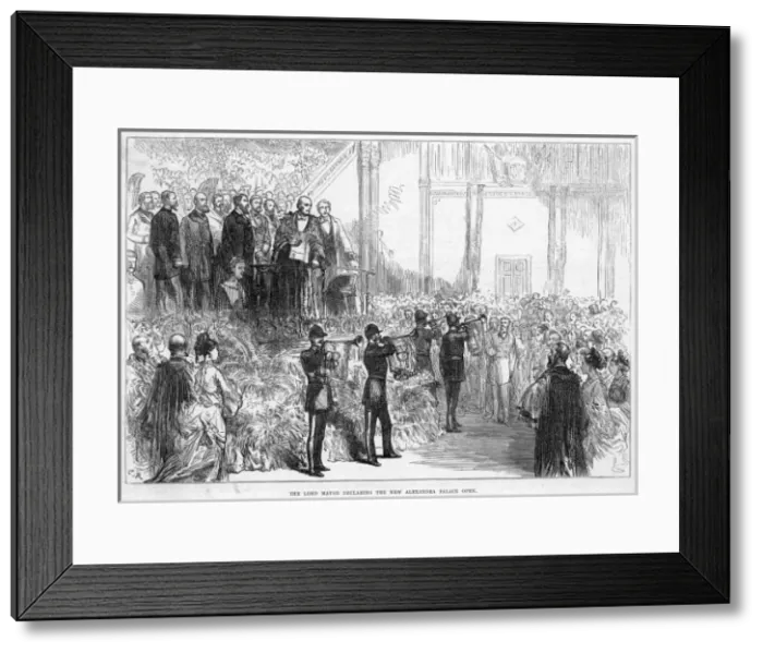 Framed Print : Alex Palace Opened Framed Print : Alex Palace Opened