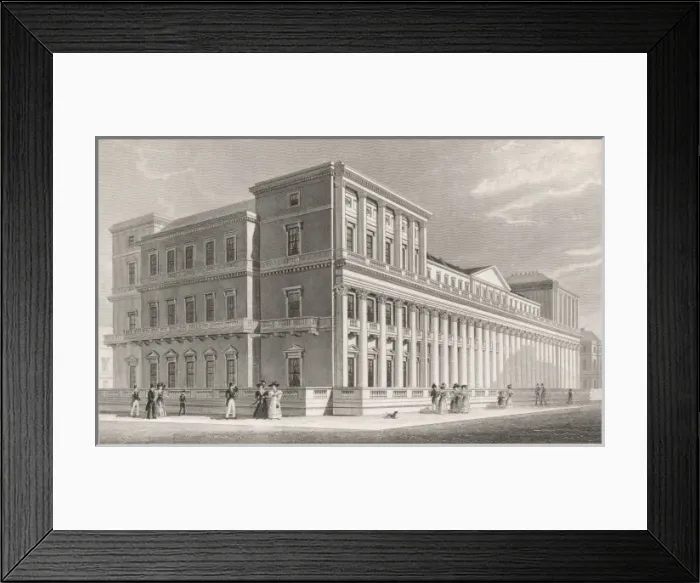 Framed Print : Carlton House Terrace Framed Print : Carlton House Terrace