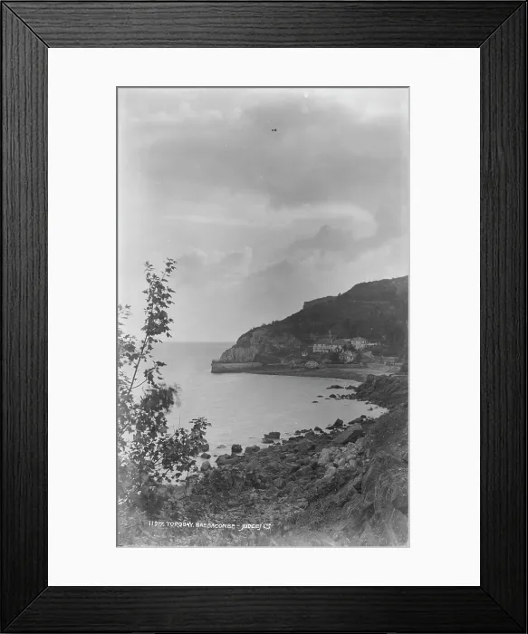 Framed Print : Scenic View of Babbacombe Bay Framed Print : Scenic View of Babbacombe Bay