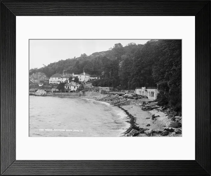 Framed Print : Babbacombe Beach Framed Print : Babbacombe Beach