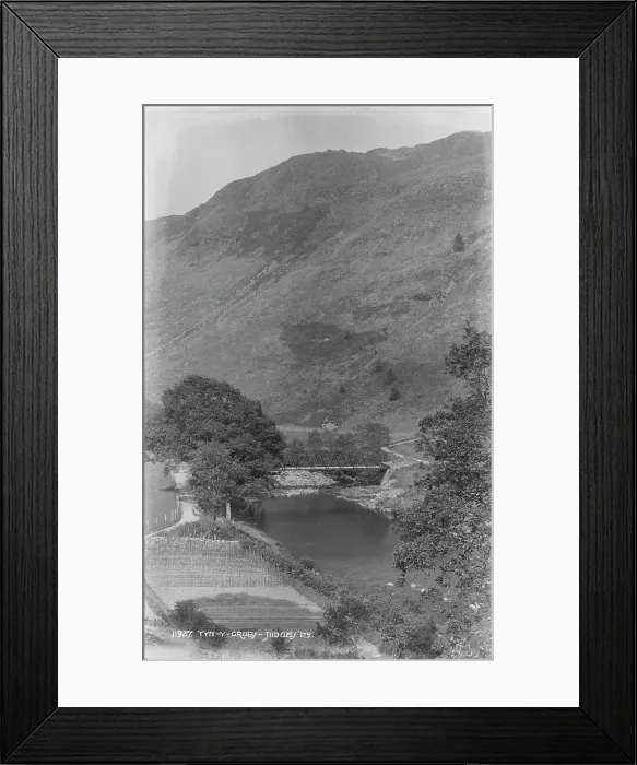Framed Print : Scenic View of Tyn-y-Groes Framed Print : Scenic View of Tyn-y-Groes