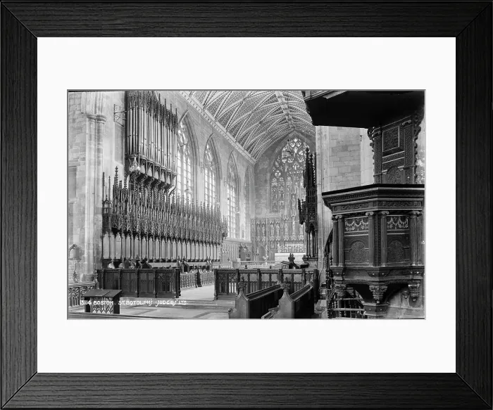 Framed Print : Interior of St. Botolph's Church Framed Print : Interior of St. Botolph's Church