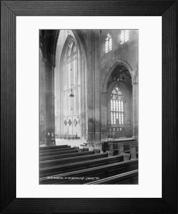Framed Print : Interior of St. Botolph's Church Framed Print : Interior of St. Botolph's Church