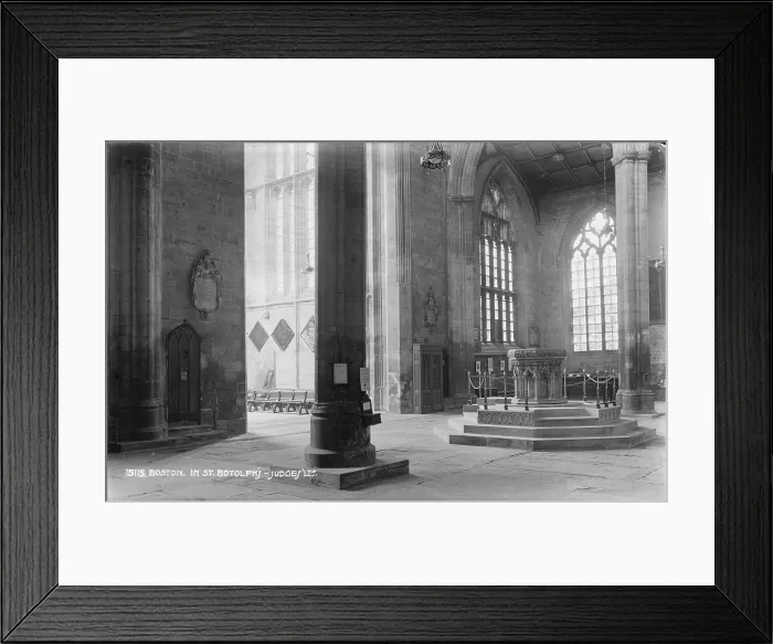 Framed Print : Interior of St. Botolph's Church Framed Print : Interior of St. Botolph's Church