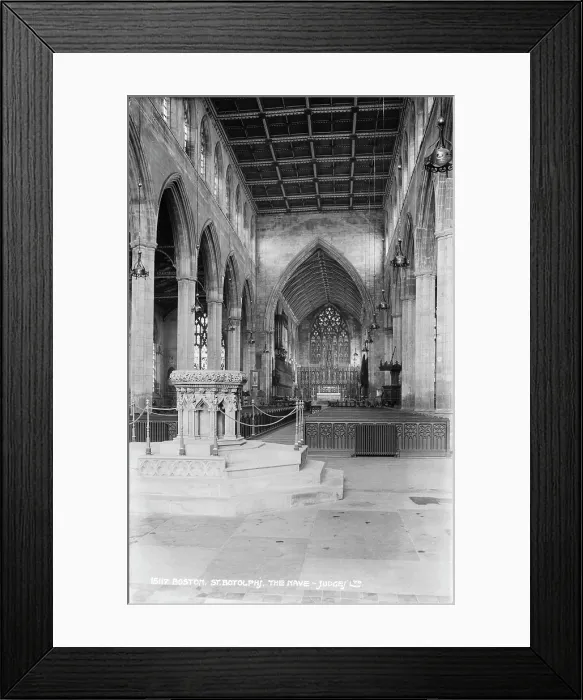 Framed Print : The Nave of St. Botolph's Church Framed Print : The Nave of St. Botolph's Church