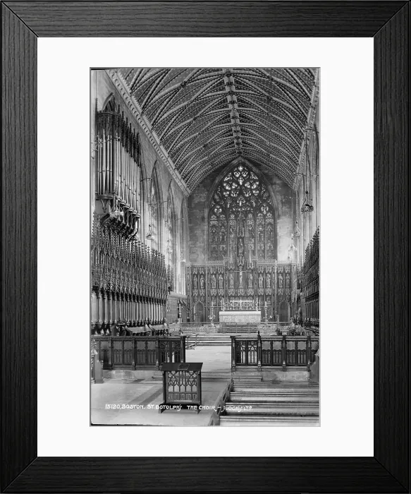 Framed Print : The Choir of St. Botolph's Church Framed Print : The Choir of St. Botolph's Church