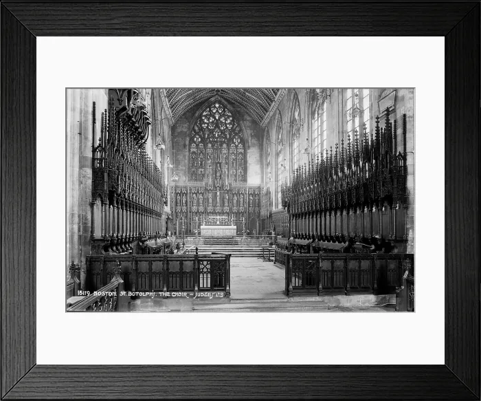 Framed Print : The Choir of St. Botolph's Church Framed Print : The Choir of St. Botolph's Church