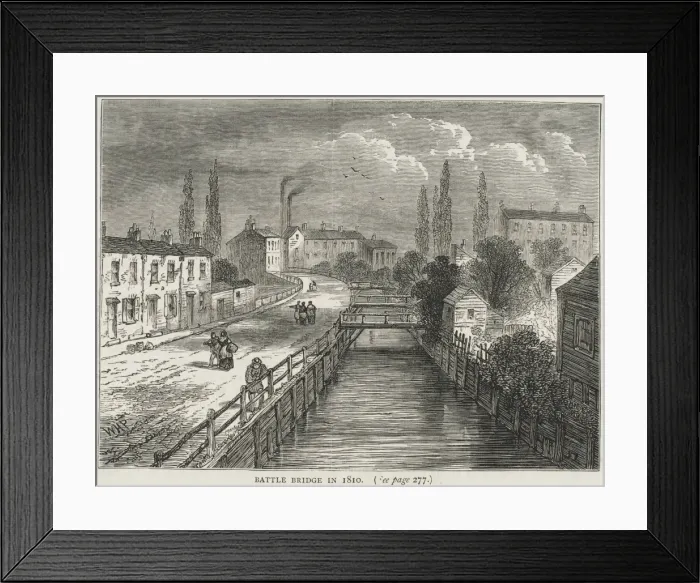 Framed Print : London Battle Bridge Framed Print : London Battle Bridge