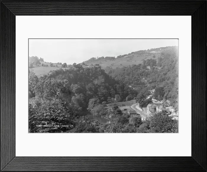 Framed Print : Scenic View of Matlock Dale Framed Print : Scenic View of Matlock Dale