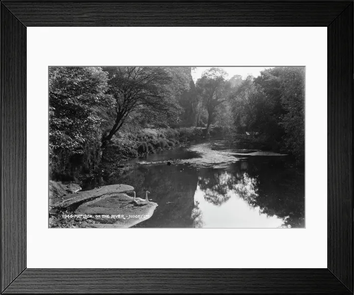 Framed Print : Matlock on the River Framed Print : Matlock on the River