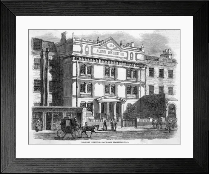 Framed Print : Albert Institution Framed Print : Albert Institution