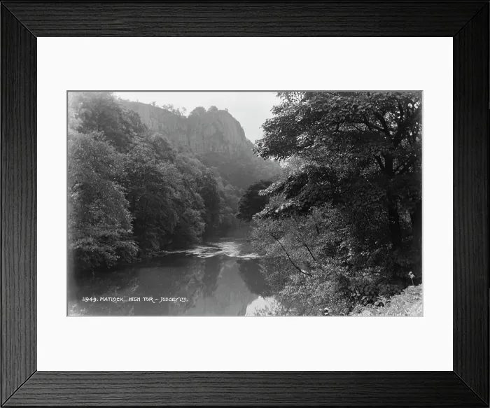 Framed Print : Scenic View of High Tor Framed Print : Scenic View of High Tor