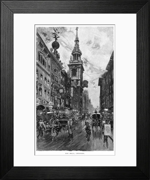 Framed Print : London Cheapside Framed Print : London Cheapside