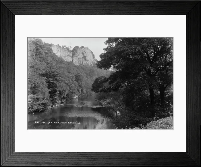 Framed Print : High Tor at Matlock Framed Print : High Tor at Matlock