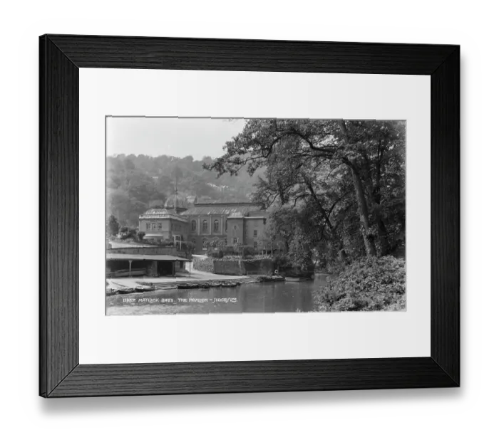Framed Print : The Pavilion at Matlock Bath Framed Print : The Pavilion at Matlock Bath