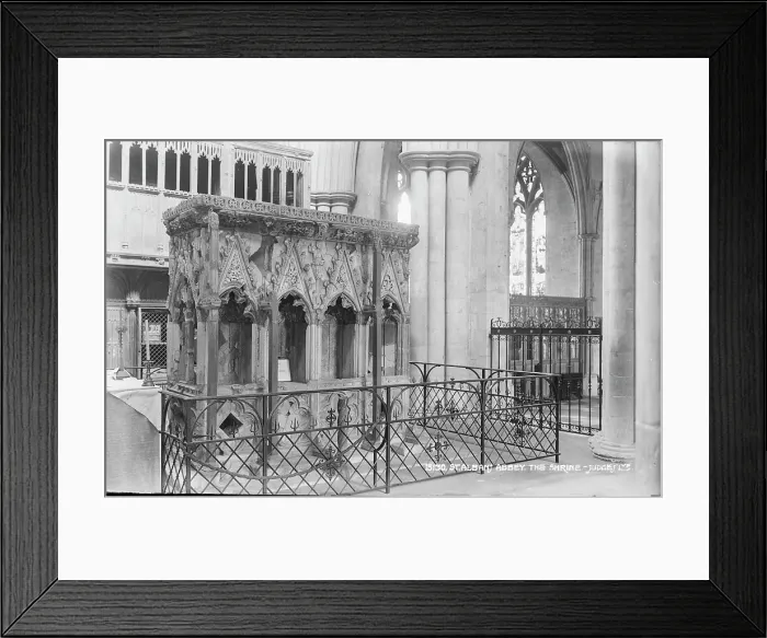 Framed Print : The Shrine at St. Albans Abbey Framed Print : The Shrine at St. Albans Abbey