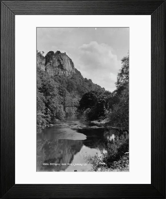Framed Print : High Tor, Matlock Framed Print : High Tor, Matlock
