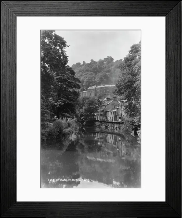Framed Print : Scenic View of Matlock Bath Framed Print : Scenic View of Matlock Bath