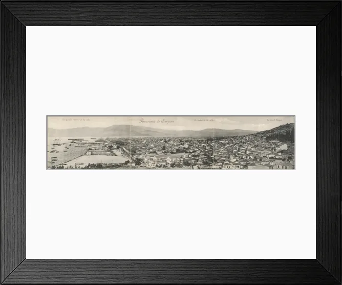 Framed Print : Izmir, Turkey - Panorama Framed Print : Izmir, Turkey - Panorama