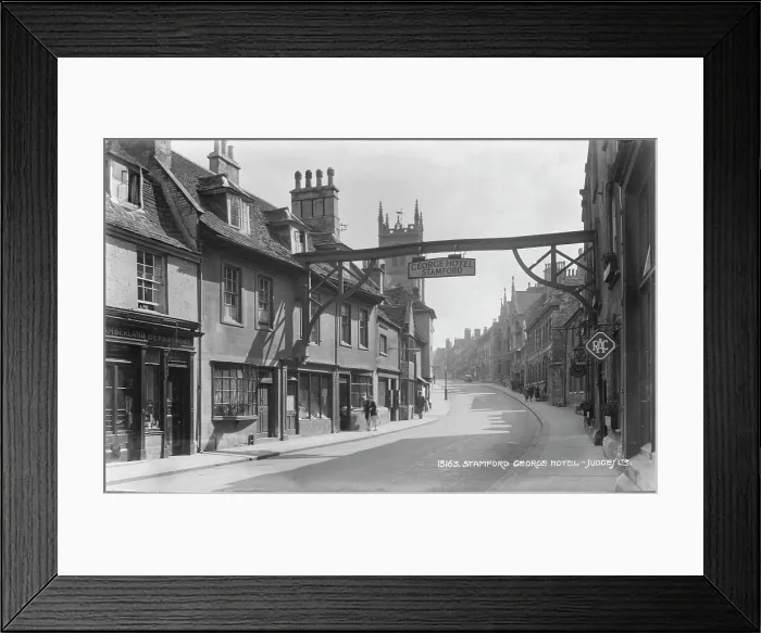 Framed Print : Stamford George Hotel Framed Print : Stamford George Hotel