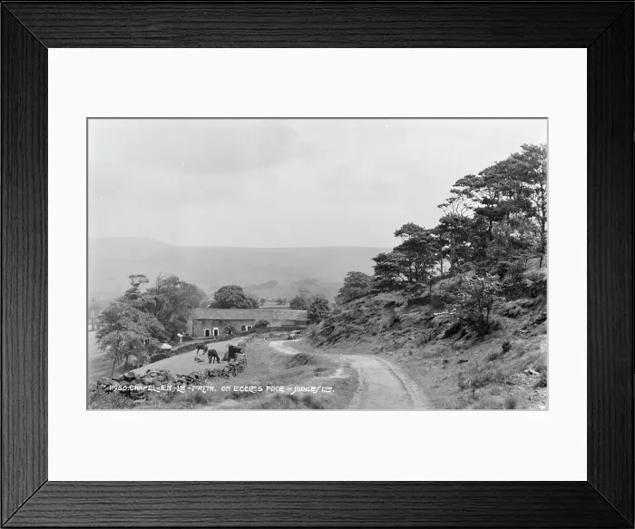 Framed Print : Chapel-en-le-Frith on Eccles Pike Framed Print : Chapel-en-le-Frith on Eccles Pike