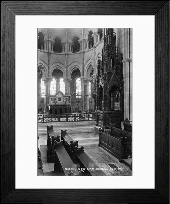 Framed Print : Interior of St. Finn Barr's Cathedral Framed Print : Interior of St. Finn Barr's Cathedral