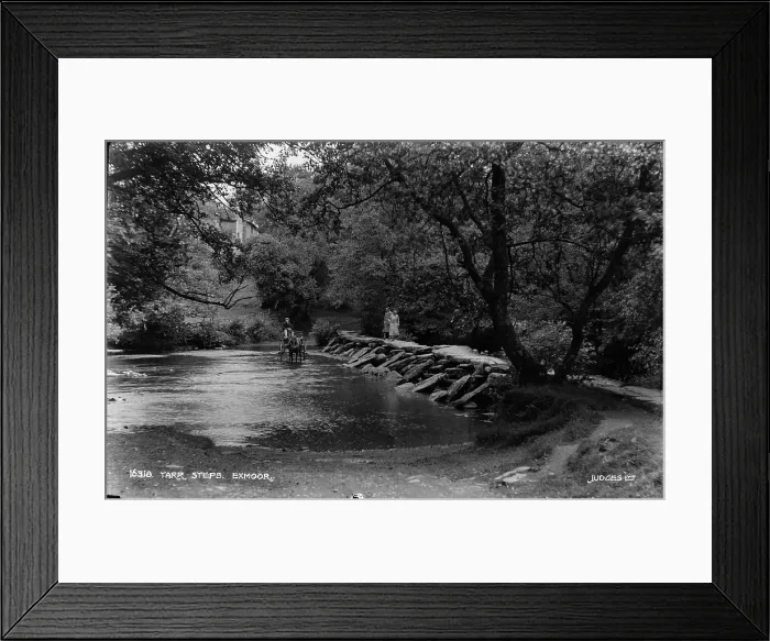 Framed Print : Tarr Steps, Exmoor Framed Print : Tarr Steps, Exmoor