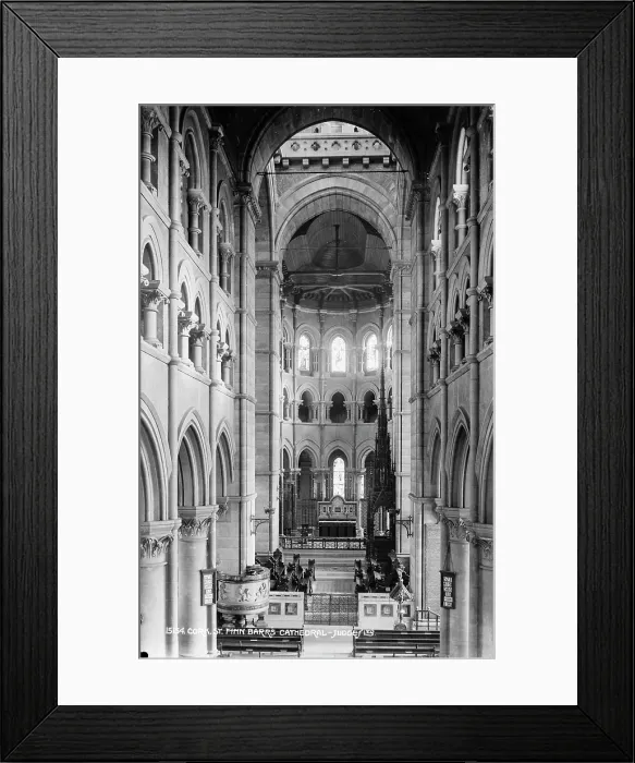 Framed Print : Interior of St. Finn Barr's Cathedral Framed Print : Interior of St. Finn Barr's Cathedral