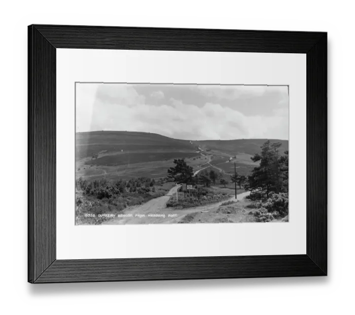 Framed Print : Dunkery Beacon from Webbers Post Framed Print : Dunkery Beacon from Webbers Post