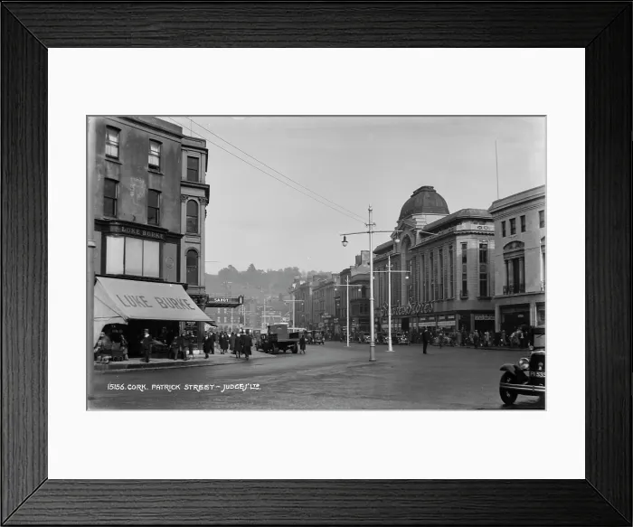 Framed Print : Patrick Street, Cork in the 1940s Framed Print : Patrick Street, Cork in the 1940s