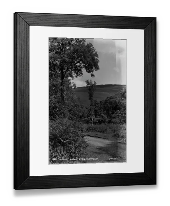 Framed Print : Dunster Beacon from Cloutsham Framed Print : Dunster Beacon from Cloutsham