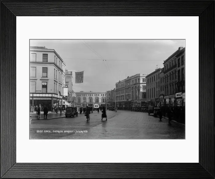 Framed Print : Busy Scene on Patrick Street Framed Print : Busy Scene on Patrick Street