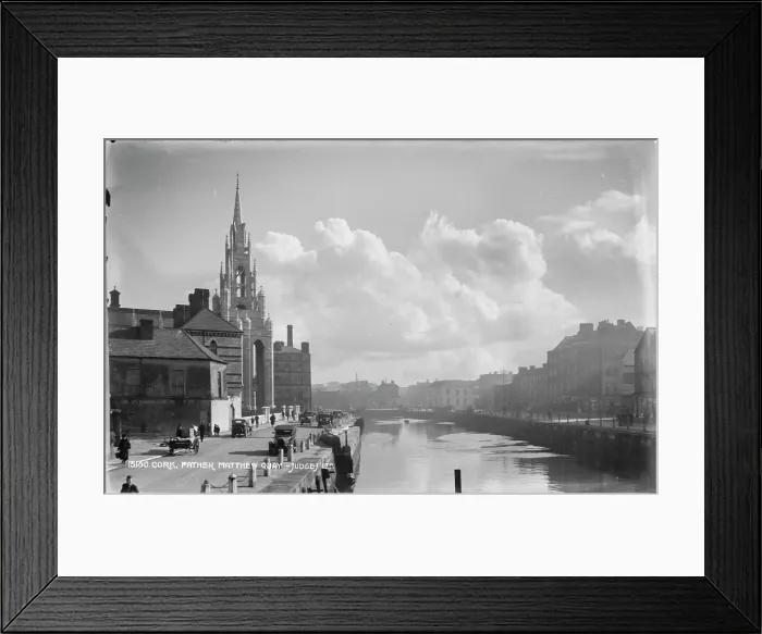 Framed Print : Father Matthew Quay, Cork Framed Print : Father Matthew Quay, Cork