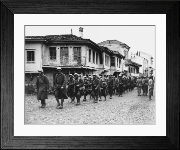 Framed Print : Capture of Monastir 1916 Framed Print : Capture of Monastir 1916