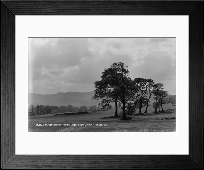Framed Print : The Golf Links at Chapel-en-le-Frith Framed Print : The Golf Links at Chapel-en-le-Frith