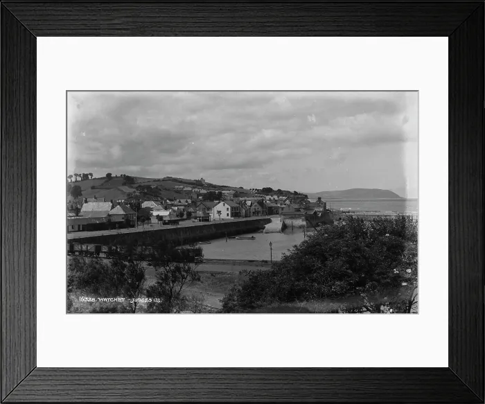 Framed Print : Scenic View of Watchet Framed Print : Scenic View of Watchet