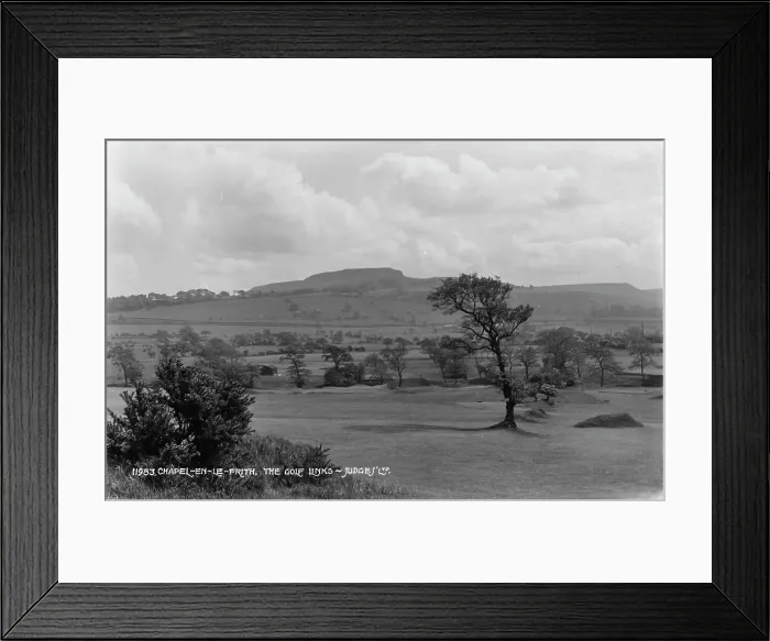Framed Print : Chapel-en-le-Frith Golf Links Framed Print : Chapel-en-le-Frith Golf Links