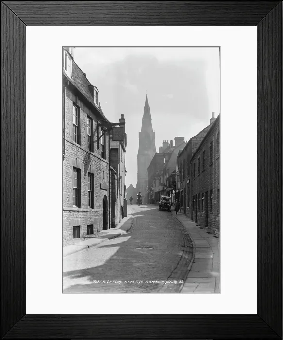 Framed Print : St. Mary's Street, Stamford Framed Print : St. Mary's Street, Stamford