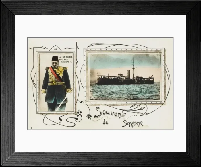 Framed Print : Sultan Mehmet Reshad V Framed Print : Sultan Mehmet Reshad V