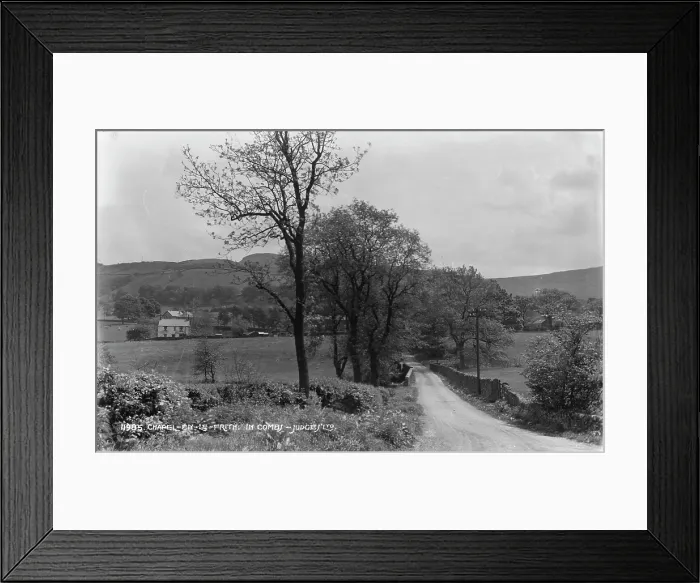 Framed Print : Chapel-en-le-Frith in Combe Framed Print : Chapel-en-le-Frith in Combe