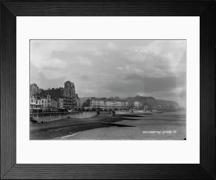 Framed Print : Seaside View of Hastings Framed Print : Seaside View of Hastings