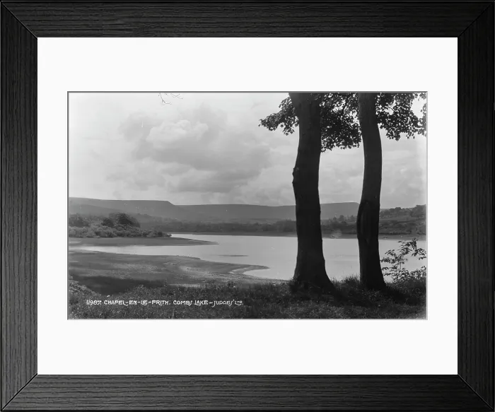Framed Print : Scenic View of Combs Lake Framed Print : Scenic View of Combs Lake